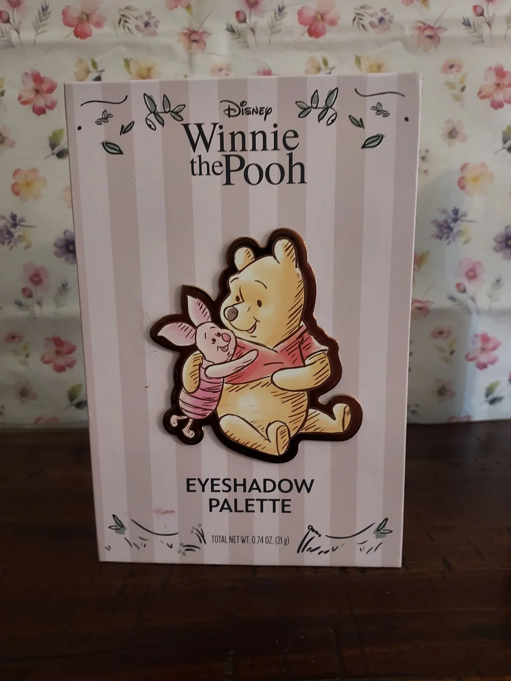 Disney Winnie the Pooh Pink Striped Eyeshadow Palette